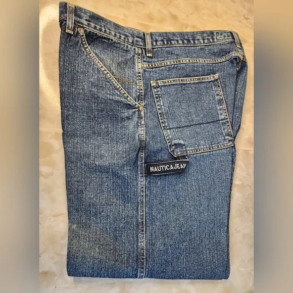 Men's Nautica Blue Jeans 38 X 30 - Picture 4 of 4